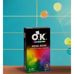 Okey Renk Renk Prezervatif li